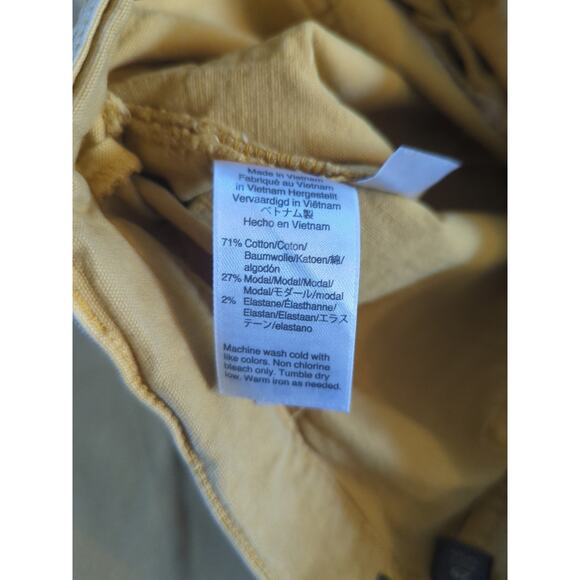 Point Sur Mustard Collette Crop Jeans - Picture 4 of 5